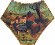 Eugene Delacroix Babylonische Gefangenschaft Germany oil painting artist
